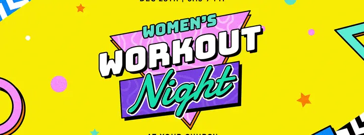 Women’s Workout Night: facebook cover
