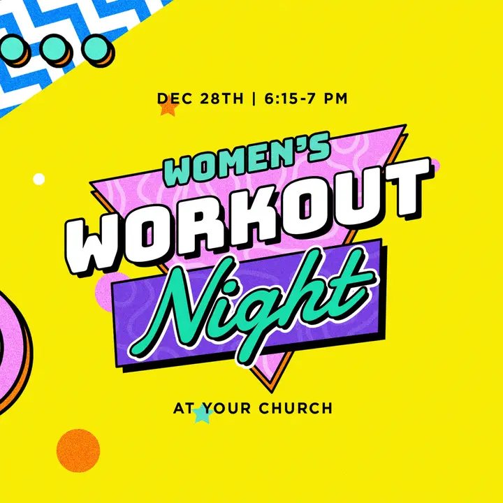 Women’s Workout Night: social post