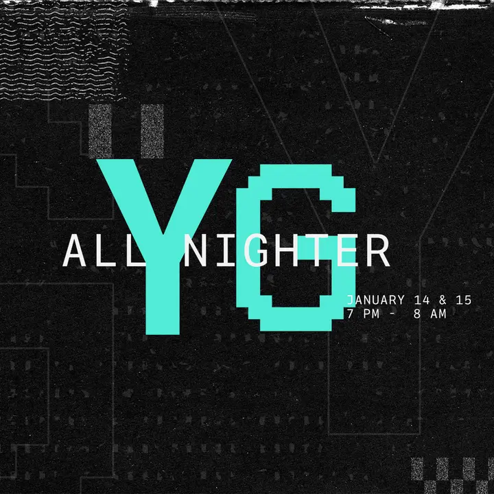 YG All Nighter: social post