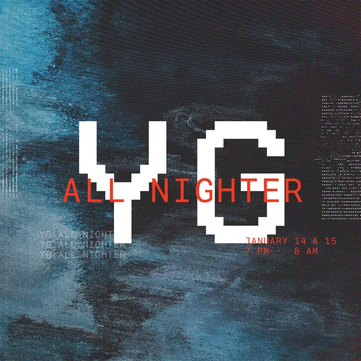 YG All Nighter: social post
