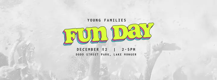 Young Families Fun Day: facebook cover