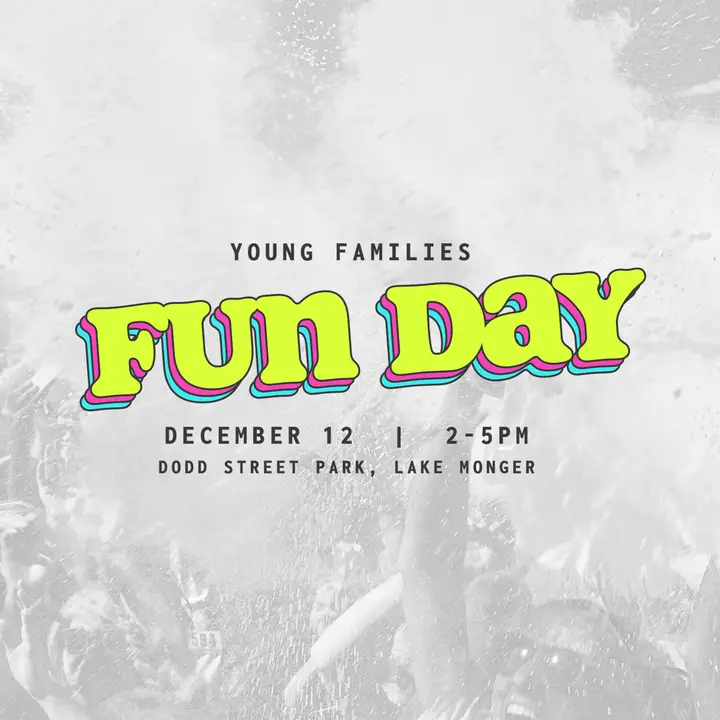 Young Families Fun Day: social post