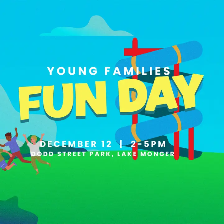 Young Families Fun Day: social post