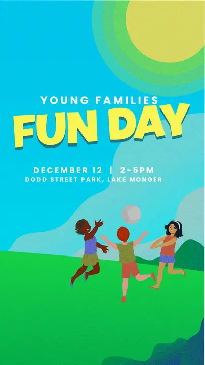 Young Families Fun Day: story