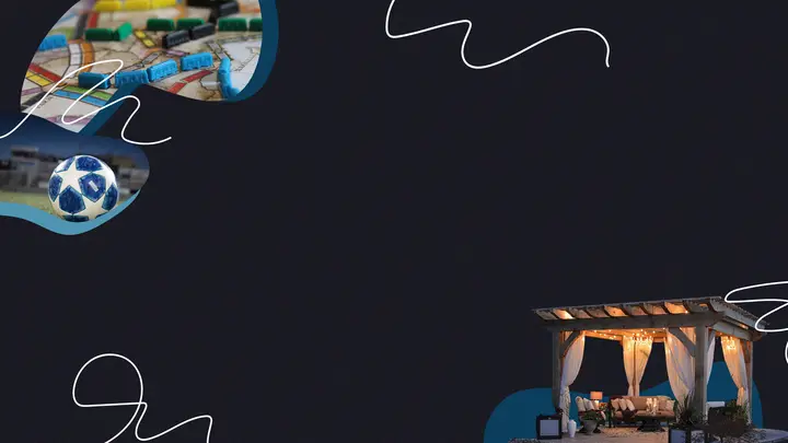 Game Night: blank background