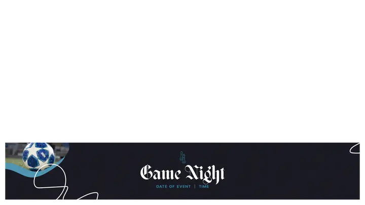 Game Night: lower third