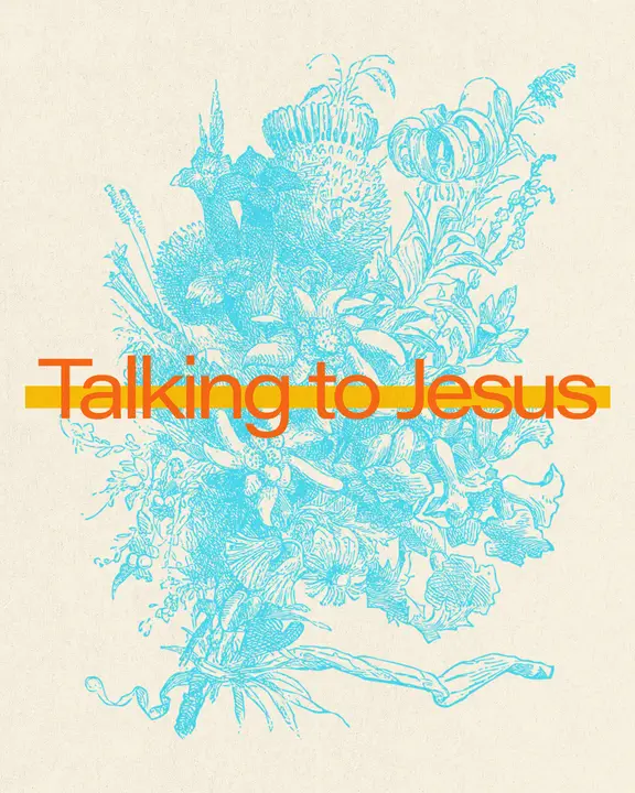Talking to Jesus: social post