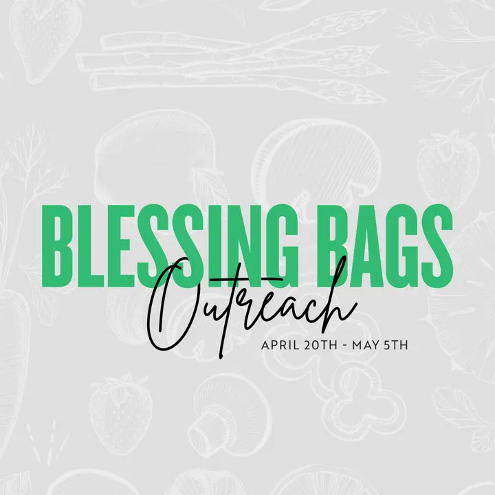 Blessing Bags Outreach: social post