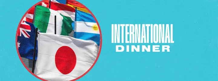 International Dinner: facebook cover