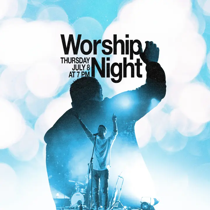 Worship Night: social post