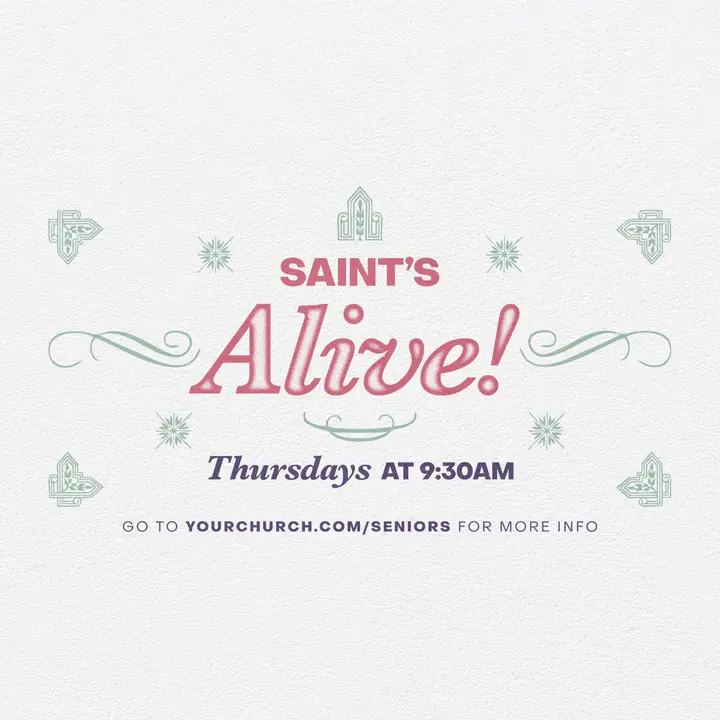 Saint’s Alive: social post