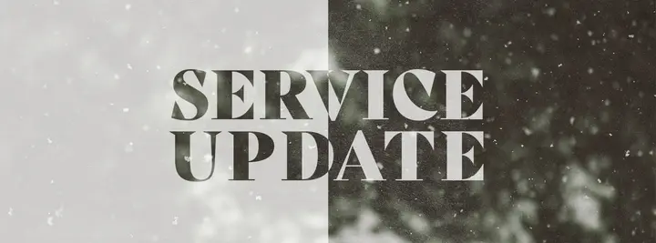 Service Update: facebook cover