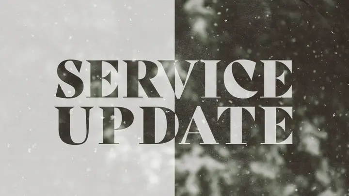 Service Update: HD slide