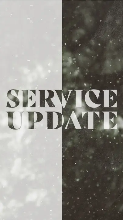 Service Update: story