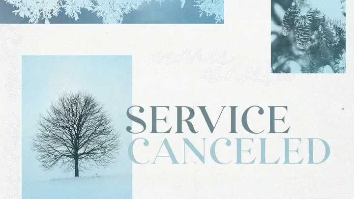 Service Canceled: HD slide