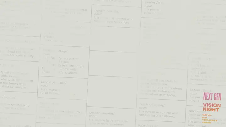 Vision Night: notes slide