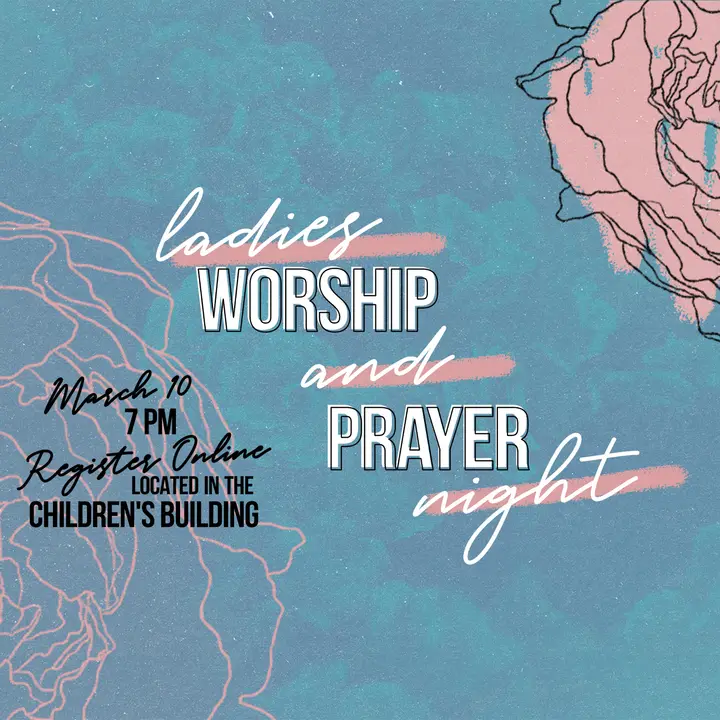 Ladies Worship Night: social post