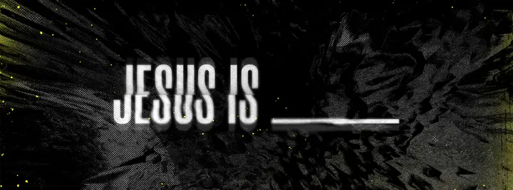 Jesus Is: facebook cover
