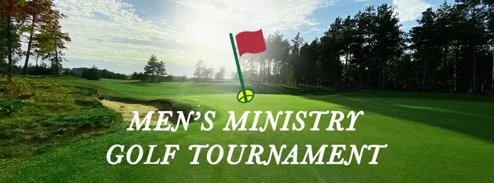 Men’s Ministry Golf Tournament: facebook cover