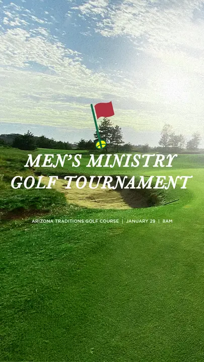 Men’s Ministry Golf Tournament: story