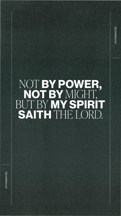 Not by Power: story