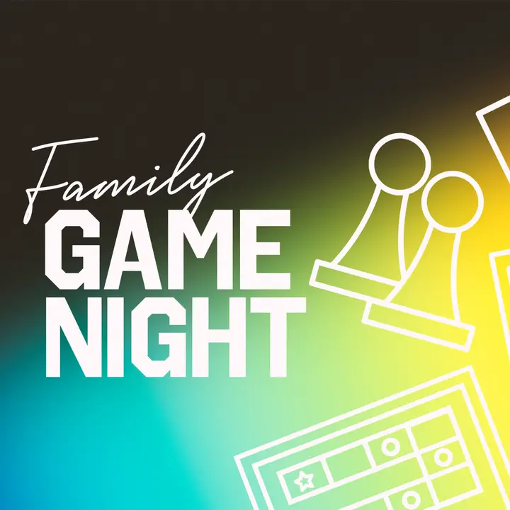 Family Game Night: social post