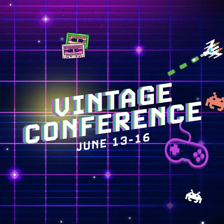 Vintage Conference: social post