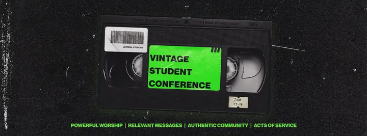 Vintage Student Conference: facebook cover
