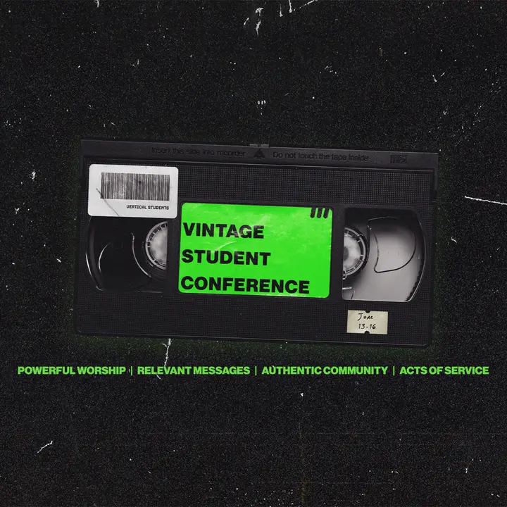 Vintage Student Conference: social post