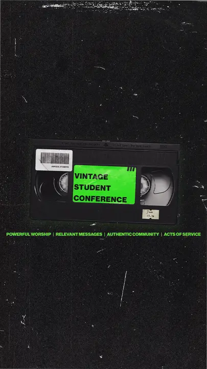Vintage Student Conference: story