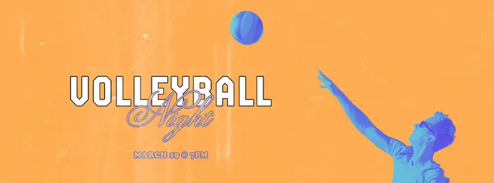 Volleyball Night: facebook cover