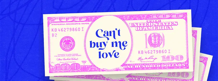 Can’t Buy Me Love: facebook cover