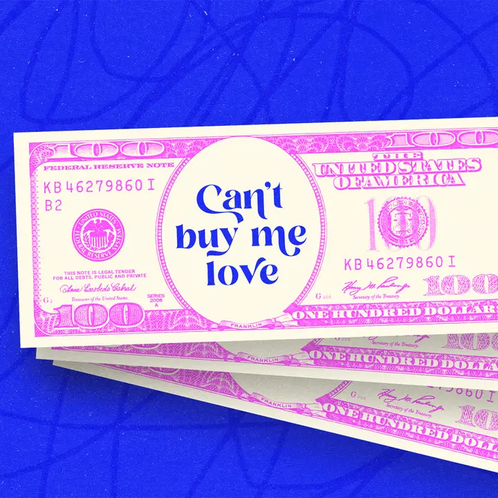 Can’t Buy Me Love: social post