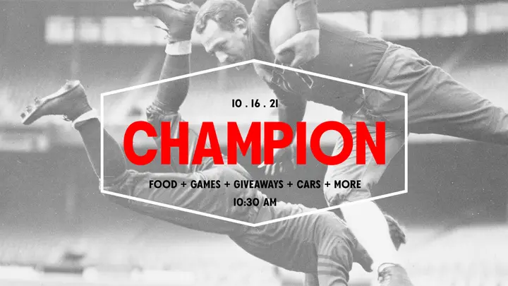 Champion: HD slide