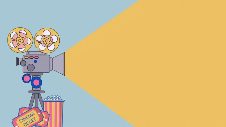 At the Movies: 4K slide · blank