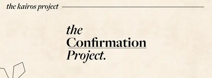 The Confirmation Project: facebook cover