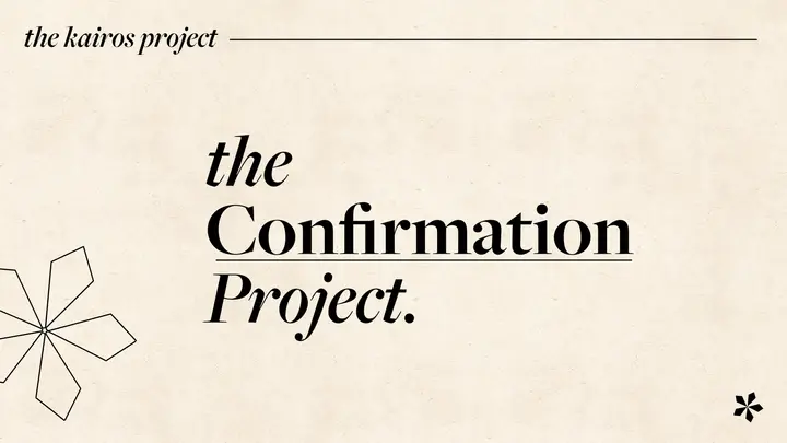 The Confirmation Project: HD slide