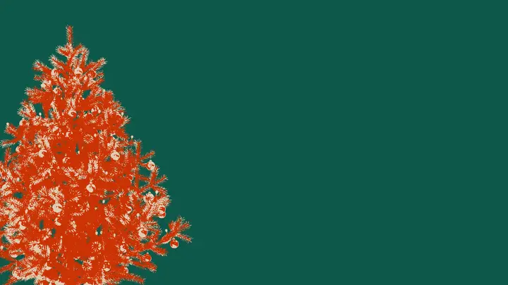 Student Christmas Party: blank background