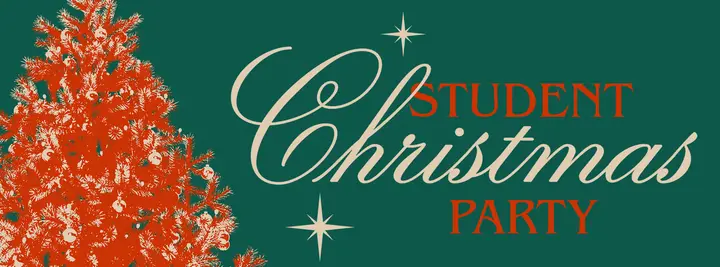 Student Christmas Party: facebook cover