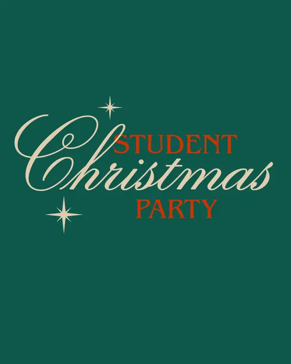 Student Christmas Party: social post