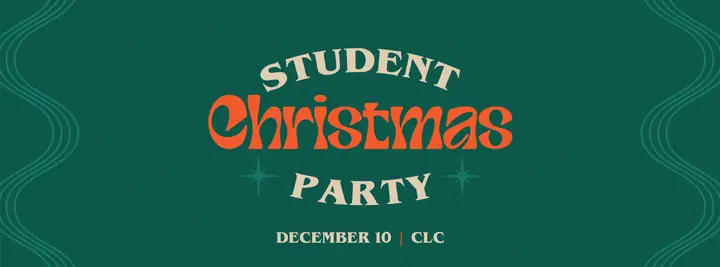 Student Christmas Party: facebook cover