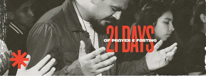21 Days of Prayer & Fasting: facebook cover