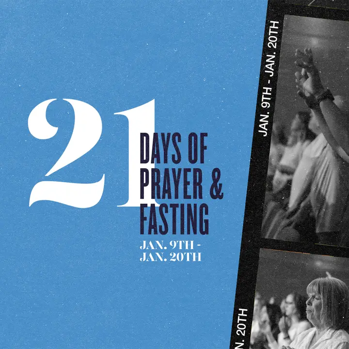 21 Days of Prayer & Fasting: social post