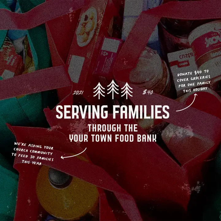 Serving Families: social post