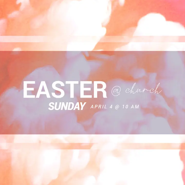 Easter: social post
