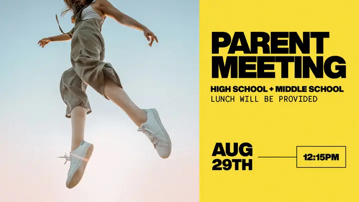 Parent Meeting: HD slide