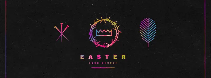 Easter: facebook cover