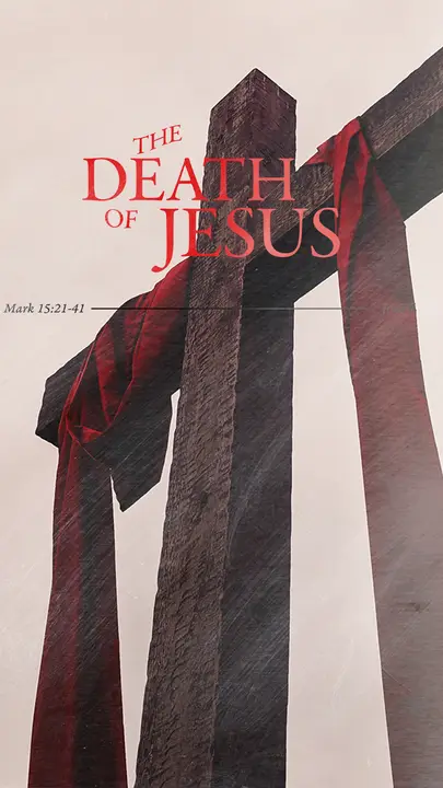 The Death of Jesus: story