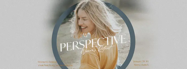 Perspective Women’s Retreat: facebook cover