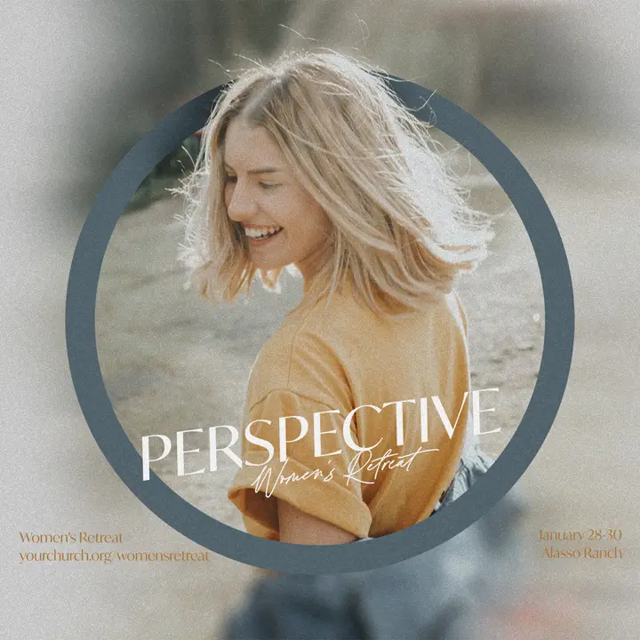 Perspective Women’s Retreat: social post